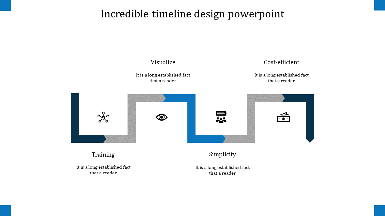 Our Predefined Timeline Design PowerPoint Presentation